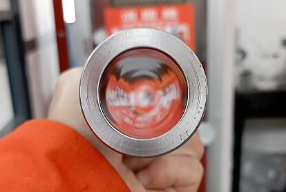 高液壓鋼管內(nèi)壁拋光，磨粒流拋光實錄！